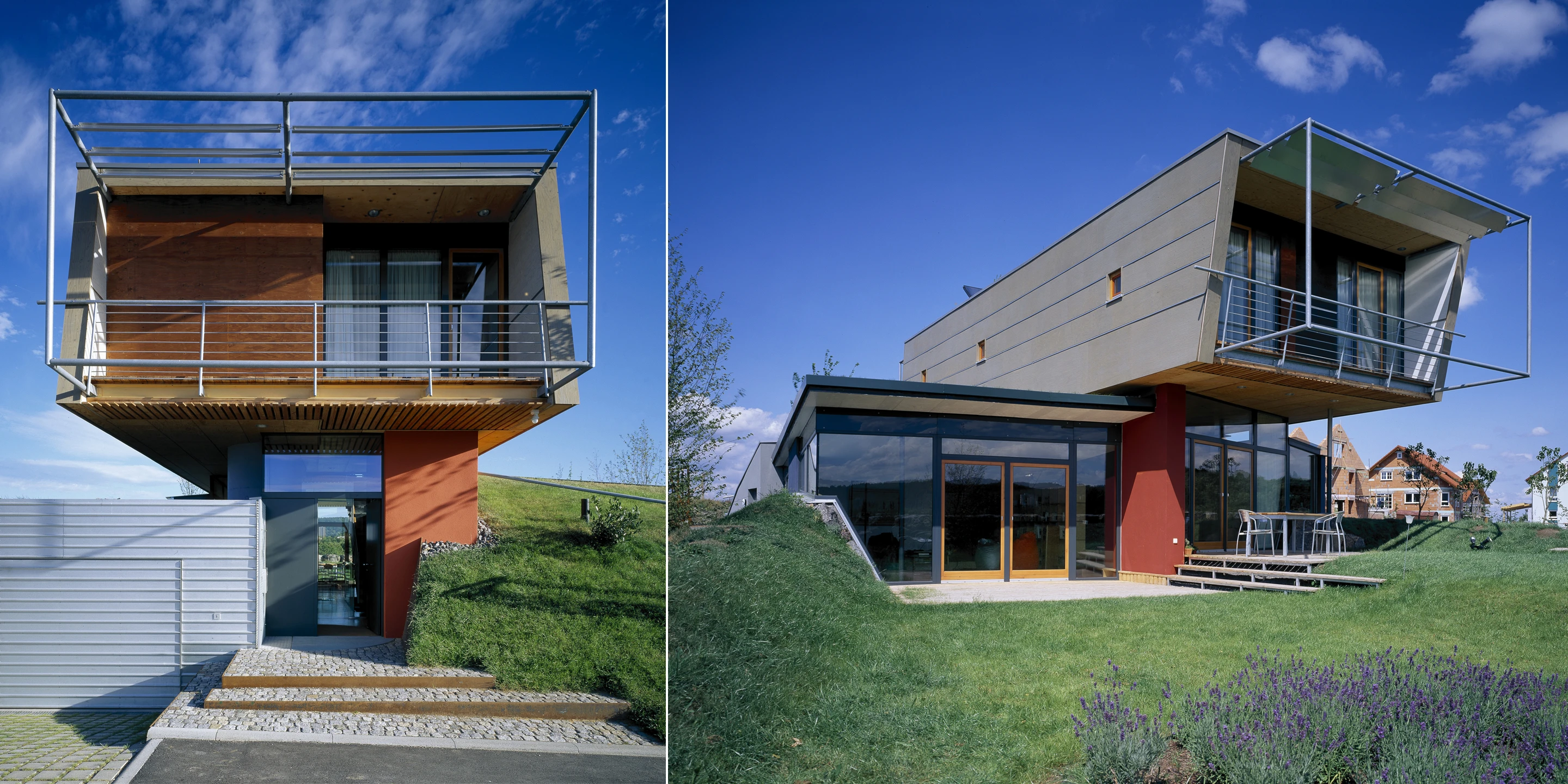 Wohnhaus | Stuttgart-Weilimdorf Neubau, Beton-Holz-Tragwerk, Holzfassade, Glasfassade, Flachdach, Garten, Terrasse, Privat, Wohnen, Architektur, KTP, Kauffmann Theilig Partner, Freie Architekten PartGmbB, Stuttgart, Einfamilienhaus
