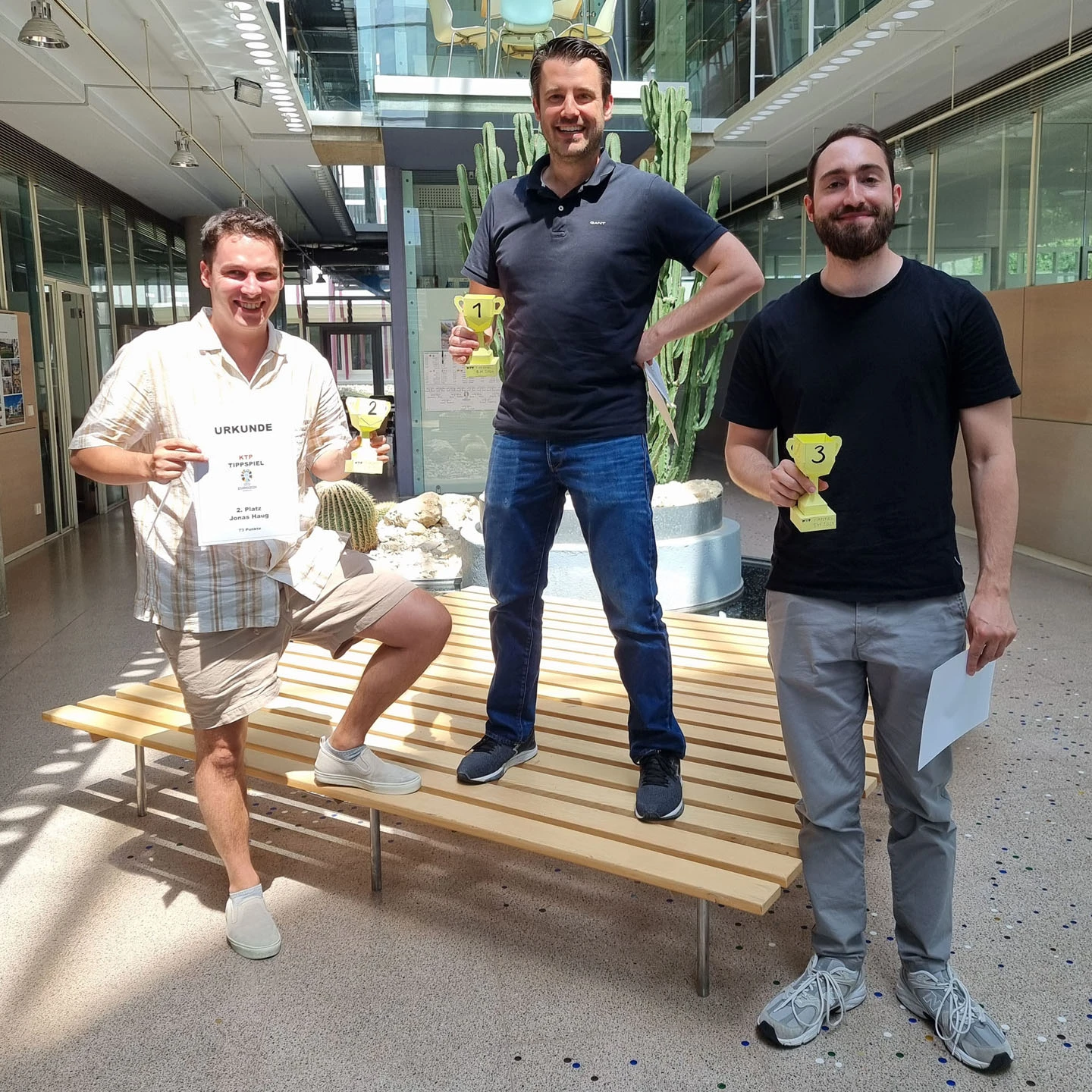 Kauffmann Theilig & Partner, KTP, EM-Tipp, Sieger, Preisverleihung
