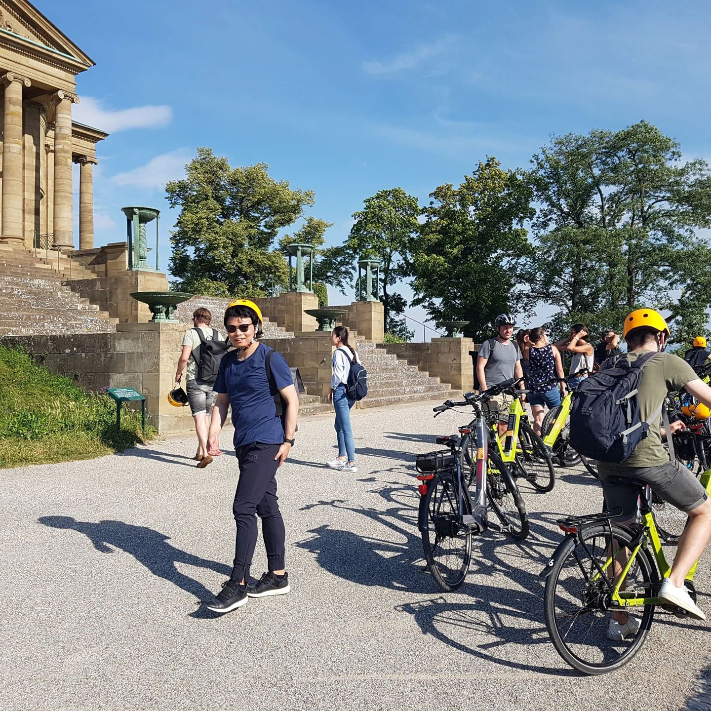 KTP, Sommer, Ausflug, E-Bike, Katharinenhöhe, Stuttgart, Weinberge, Büroleben