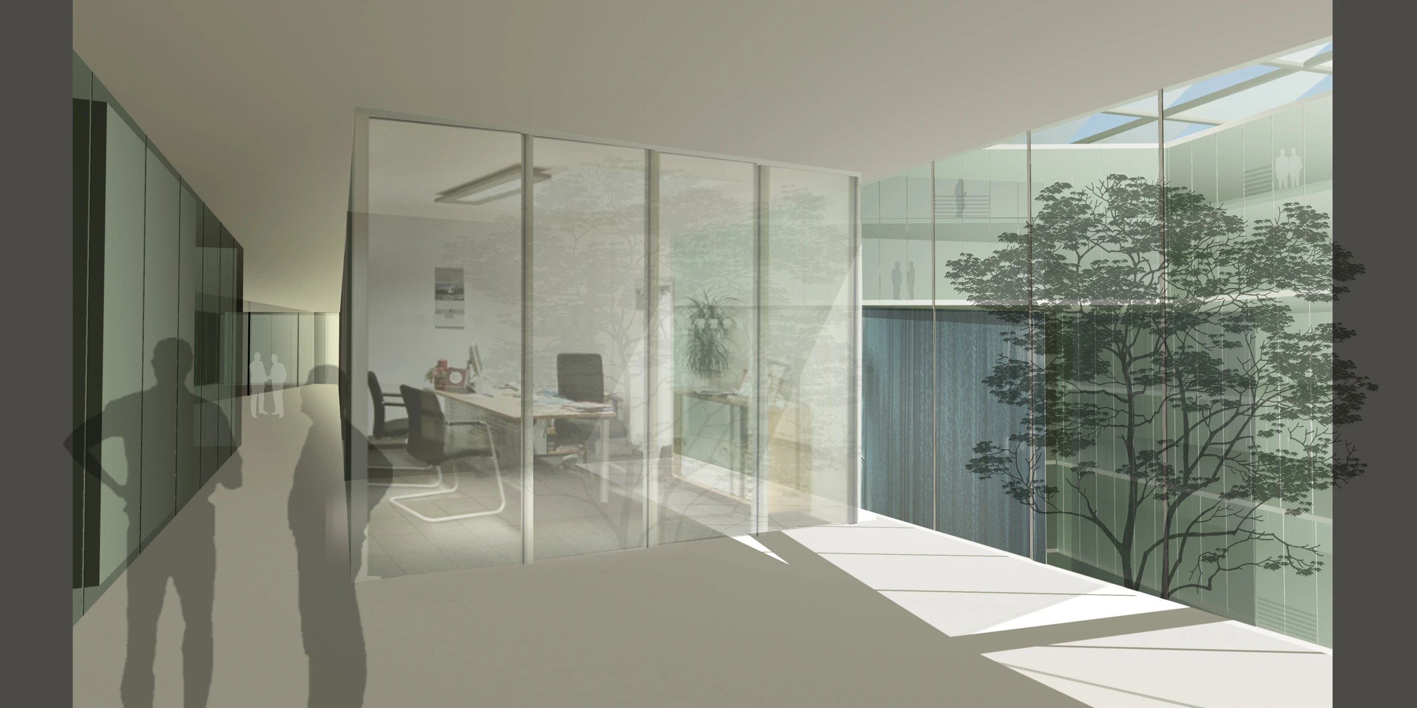 Innerstädtisch, Sanierung, Erweiterung, Konzept, Städtebau, Innenraum, Betontragwerk, Glasfassade, Atrium, Platz, Großprojekt, Öffentliche Hand, Büro, Verwaltung, Service, Konferenz, Gastronomie, Architektur, KTP, Kauffmann Theilig Partner, Freie Architekten PartGmbB, Stuttgart