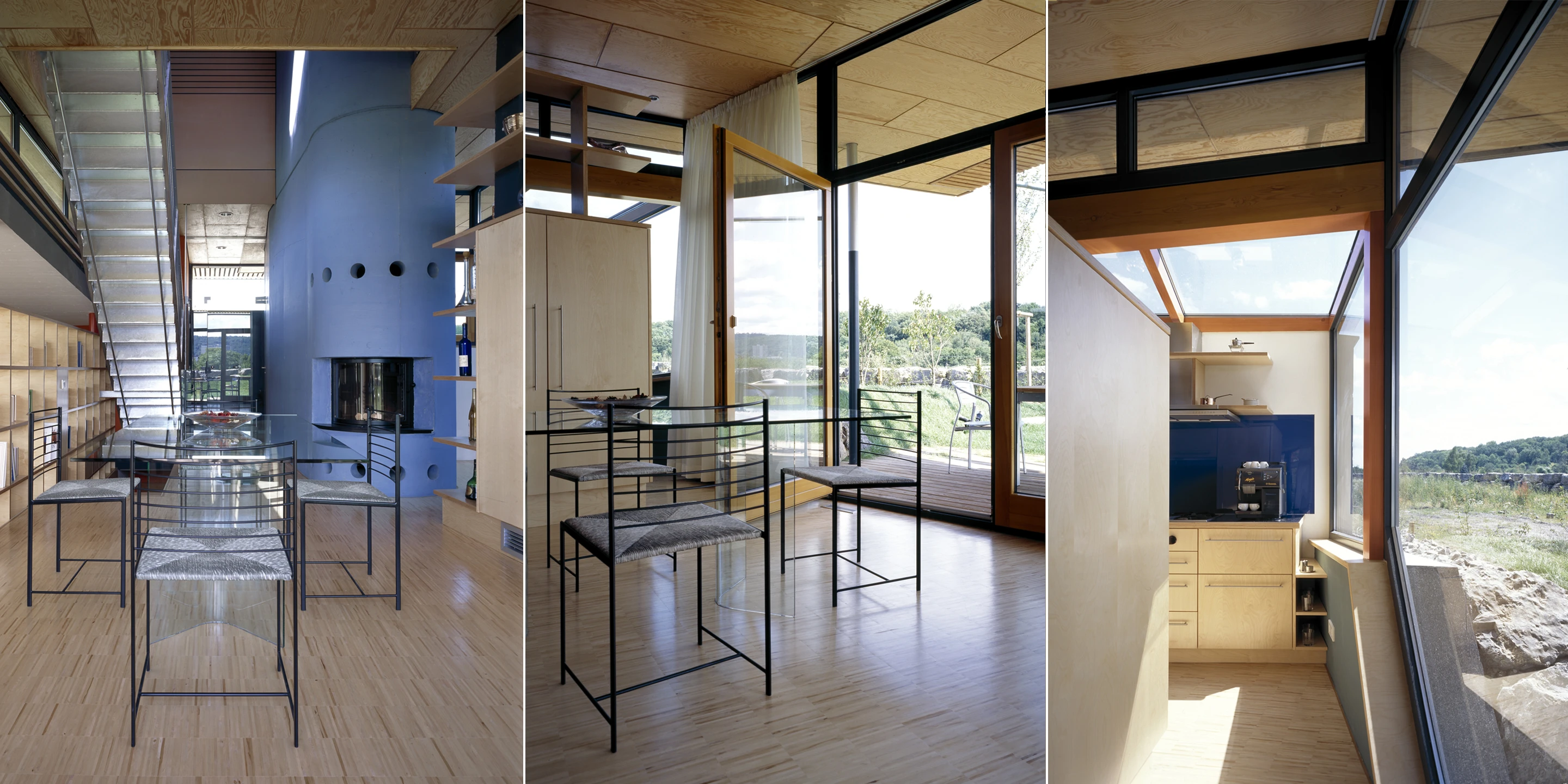 Wohnhaus | Stuttgart-Weilimdorf Neubau, Beton-Holz-Tragwerk, Holzfassade, Glasfassade, Flachdach, Garten, Terrasse, Privat, Wohnen, Architektur, KTP, Kauffmann Theilig Partner, Freie Architekten PartGmbB, Stuttgart, Einfamilienhaus