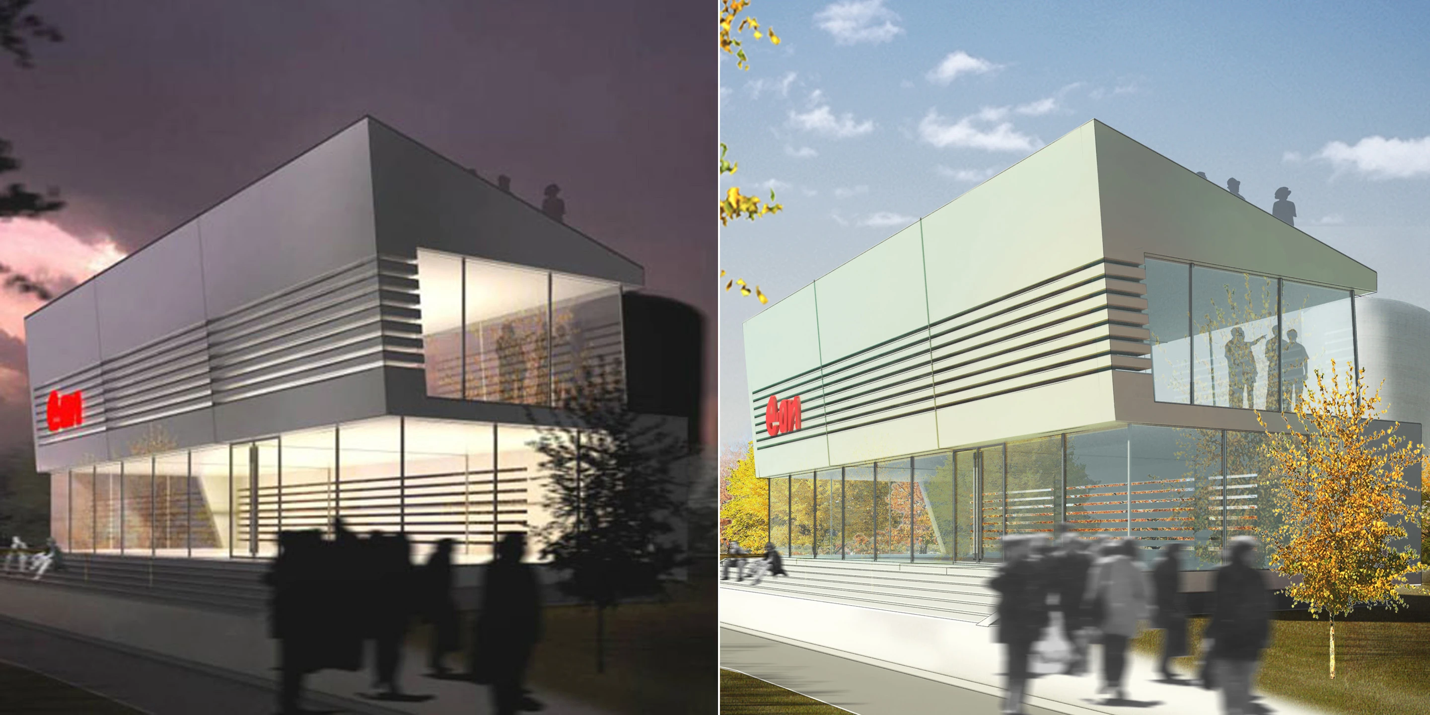 Neubau, Konzept, Temporär, Modular, Stahltragwerk, Flachdach, Wiederverwertbar, Privat, Ausstellung, Bar, Architektur, KTP, Kauffmann Theilig Partner, Freie Architekten PartGmbB, Stuttgart