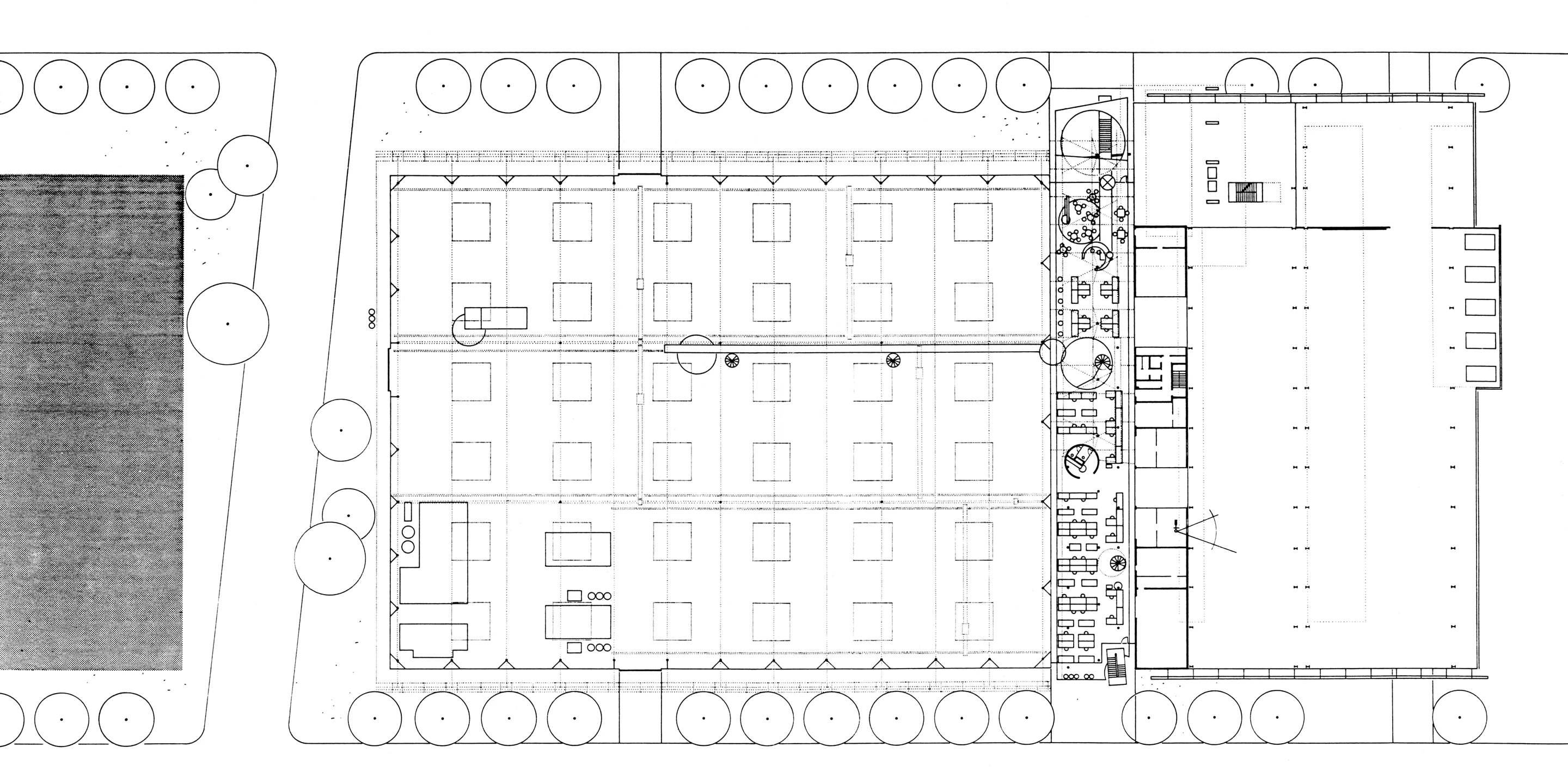 Erweiterung, Bauabschnitte, Modular, Stahltragwerk, Glasfassade, Flachdach, Privat, Großprojekt, Produktion, Entwicklung, Büro, Verwaltung, Architektur, KTP, Kauffmann Theilig Partner, Freie Architekten PartGmbB, Stuttgart,