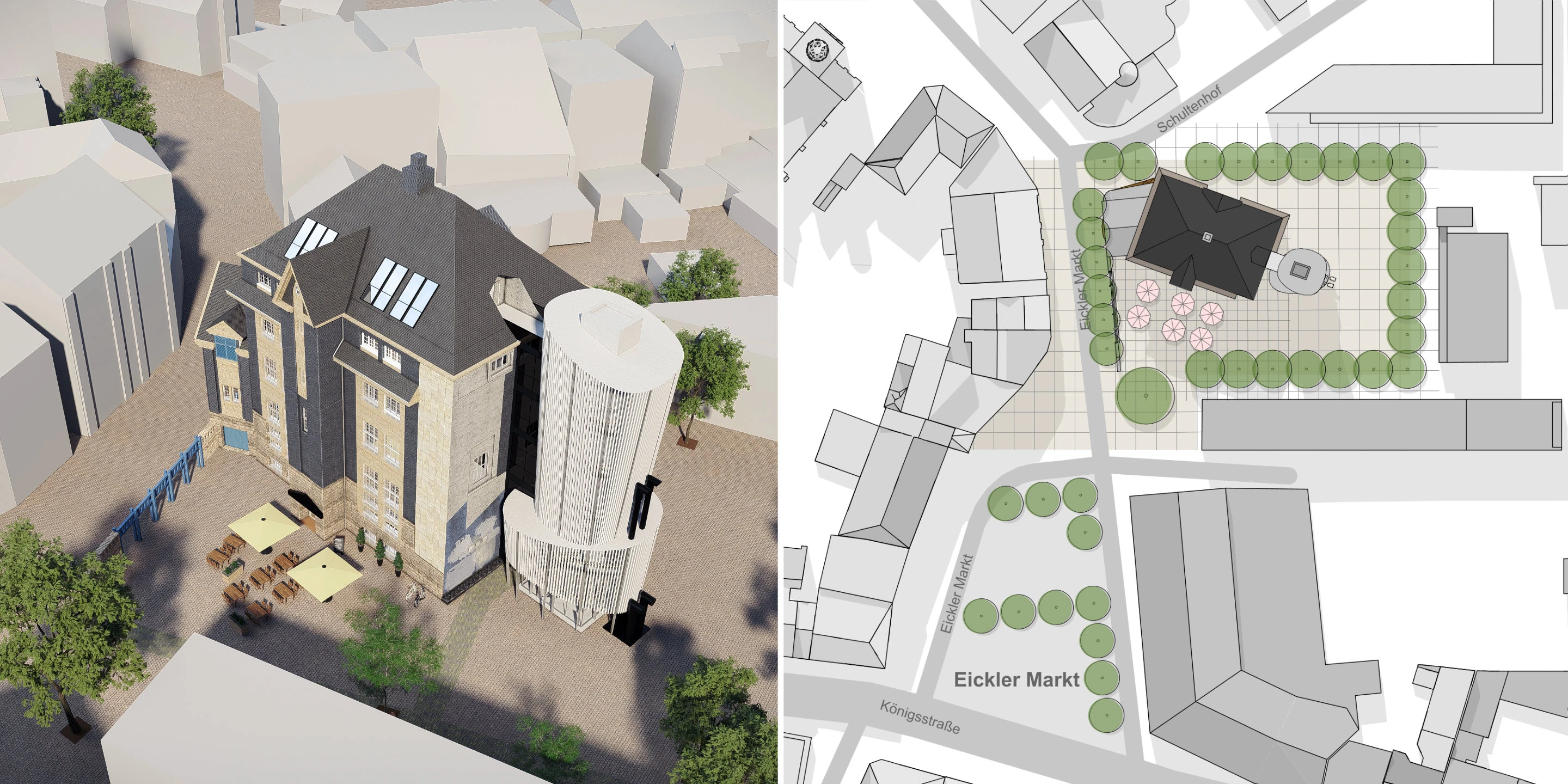 Architektur, KTP, Kauffmann Theilig Partner, Freie Architekten BDA, Stuttgart, Erweiterung, Modernisierung, Treppenhaus, Brauerei, Holzbau, Betonsanierung