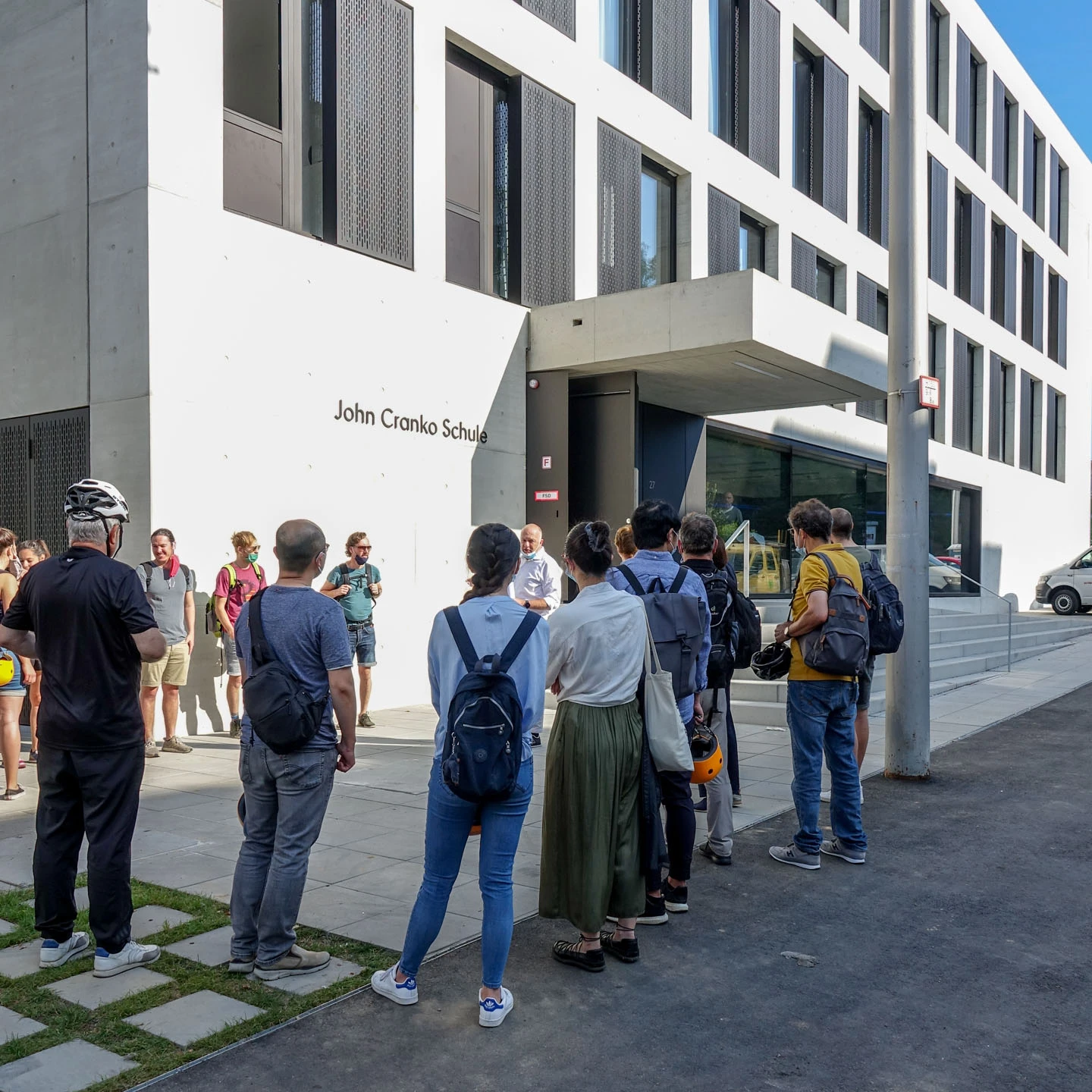 KTP, Sommer, Exkursion, E-Bike, John-Cranko-Schule, Stuttgart, Führung, Büroleben