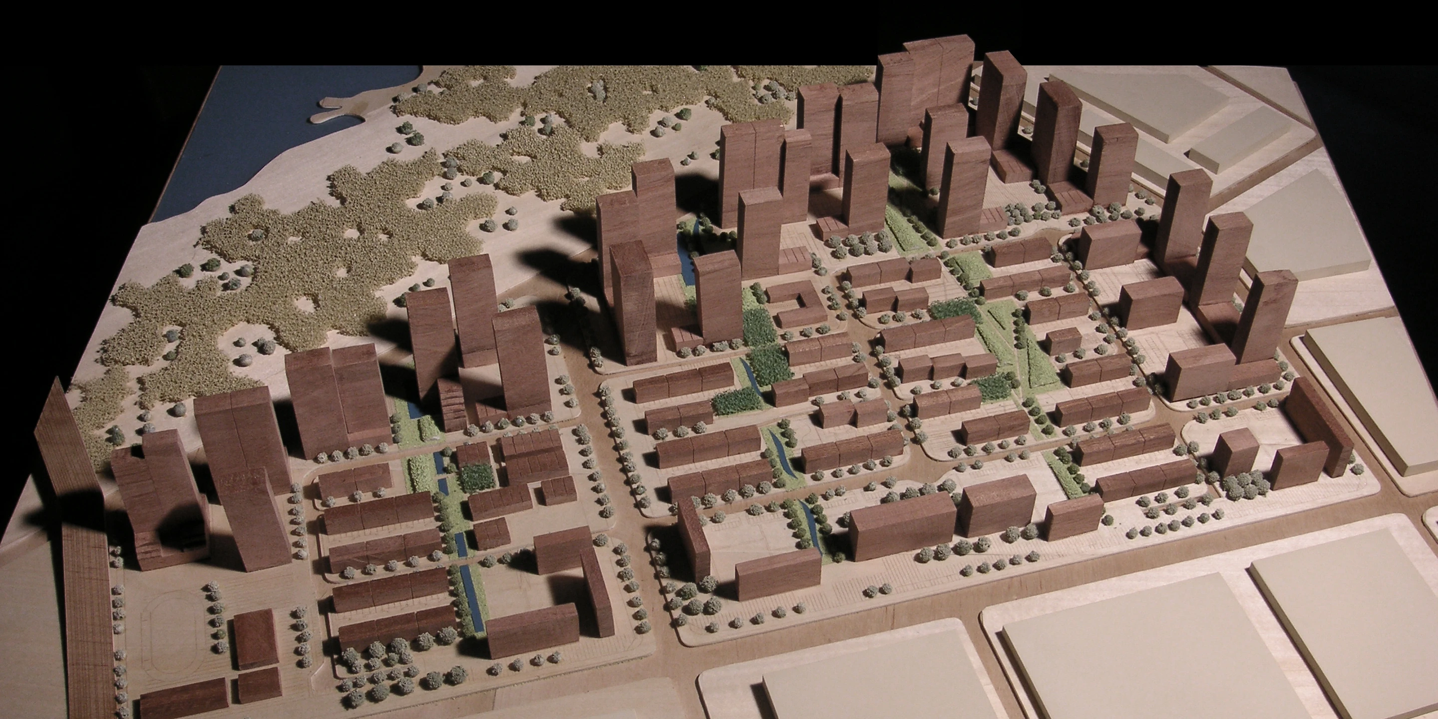 Stadtquartier Changbai | Shenyang China, Innerstädtisch, Städtebau, Neubau, Modular, Betontragwerk, Ziegelfassade, Glasfassade, Flachdach, Park, Sportflächen, Hochhäuser, Privat, Großprojekt, Generalunternehmer, Wohnen, Gewerbe, Shops, Freizeit, Architektur, KTP, Kauffmann Theilig Partner, Freie Architekten PartGmbB, Stuttgart, Stadtquartier,