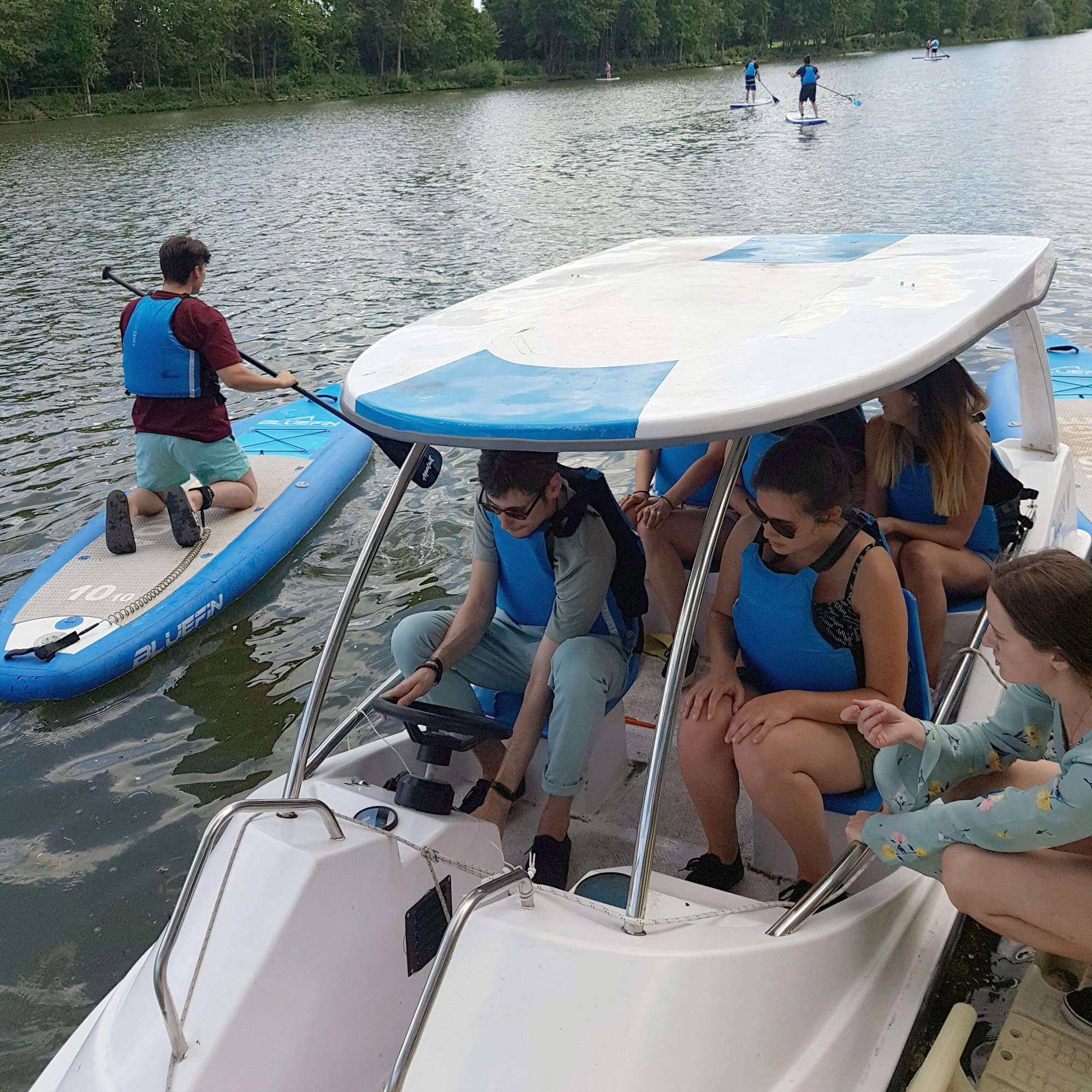 Kauffmann Theilig & Partner, KTP, Ausflug, Sommerfest, Max-Eyth-See, SUP