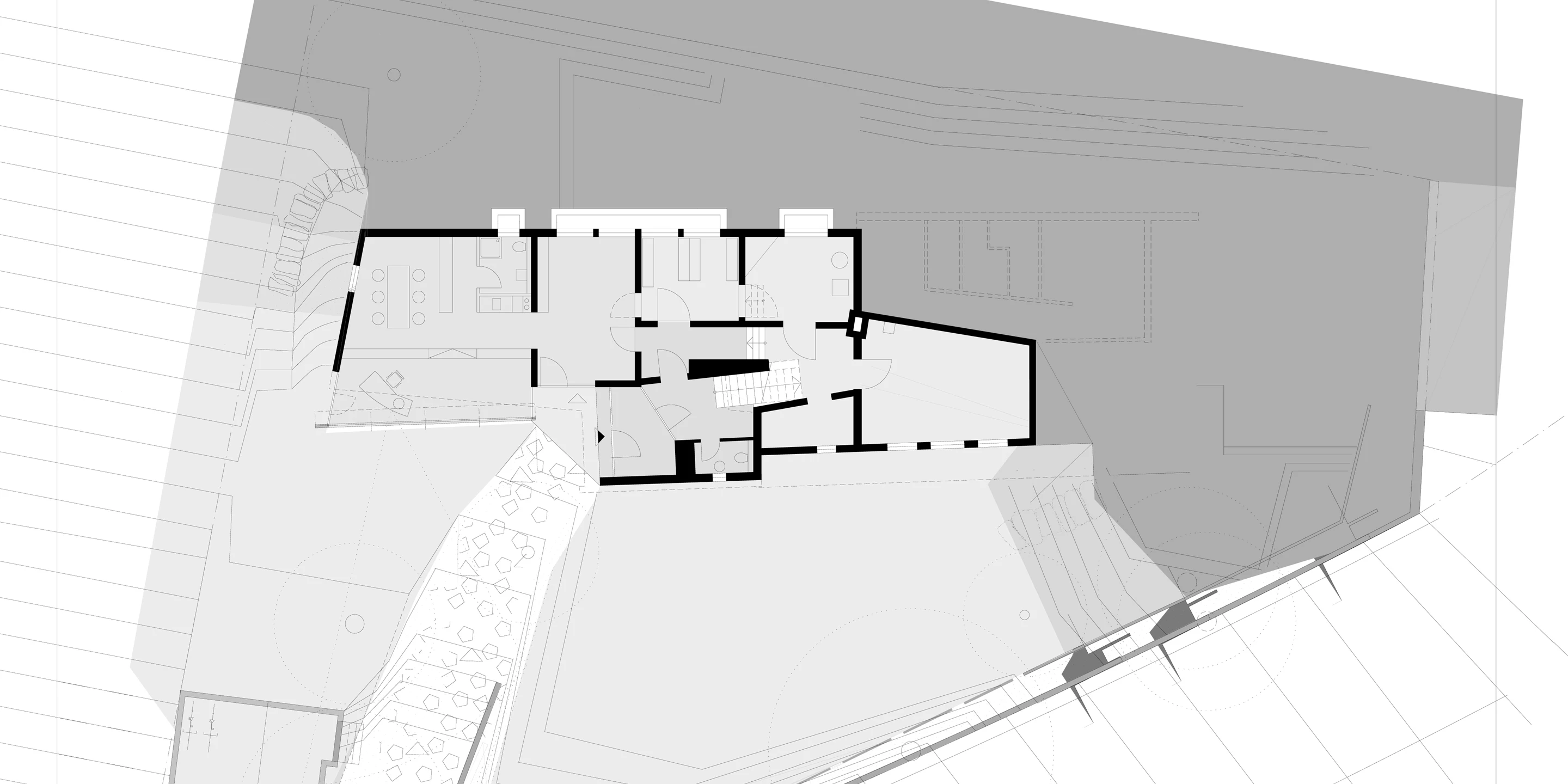 Stahltragwerk, Bauabschnitte, Erweiterung, Konzept, Wohnen, Büro, Architektur, KTP, Kauffmann Theilig Partner, Freie Architekten PartGmbB, Stuttgart