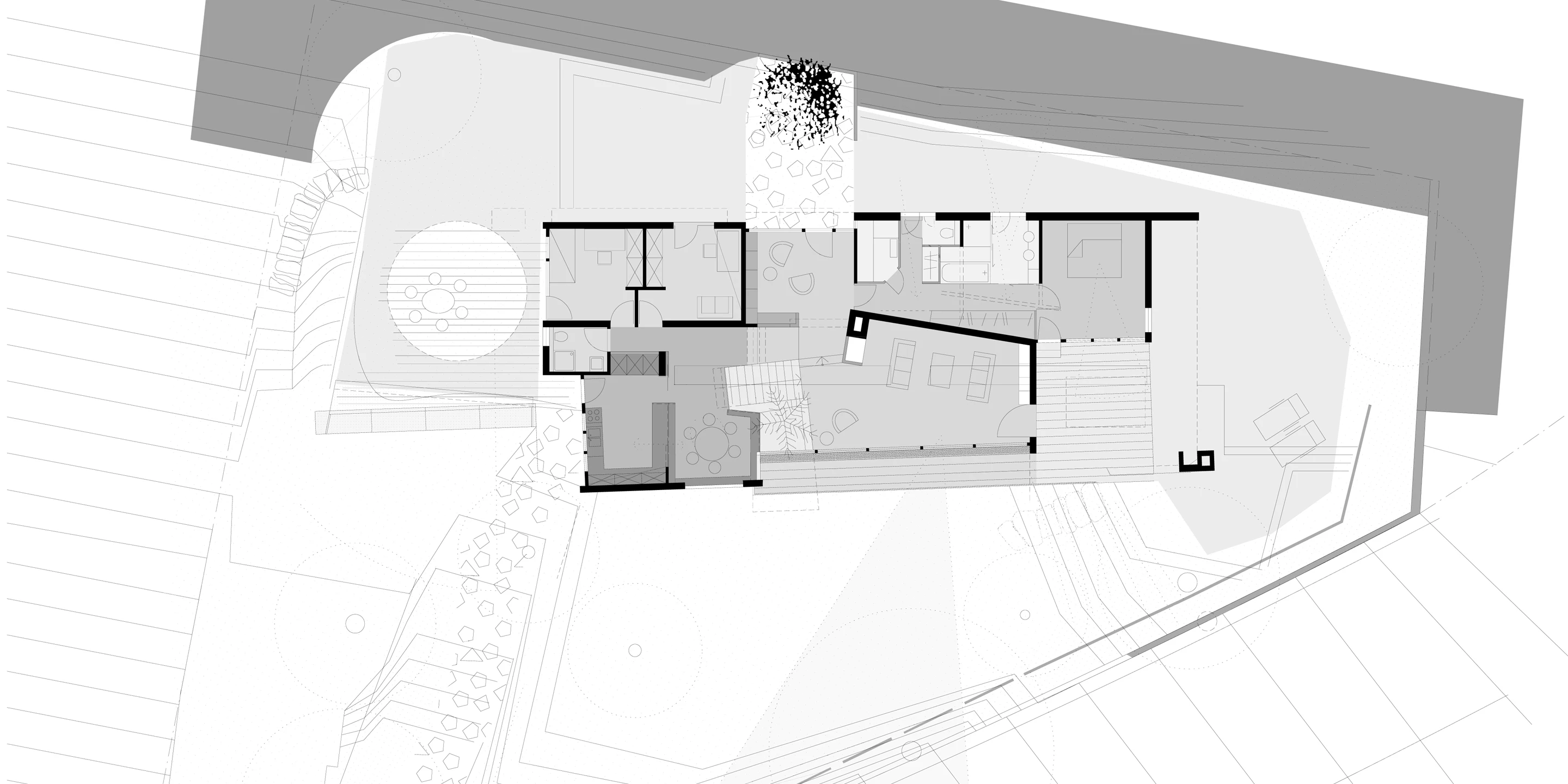 Stahltragwerk, Bauabschnitte, Erweiterung, Konzept, Wohnen, Büro, Architektur, KTP, Kauffmann Theilig Partner, Freie Architekten PartGmbB, Stuttgart